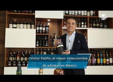 El coleccionista de whiskies más grande en México
