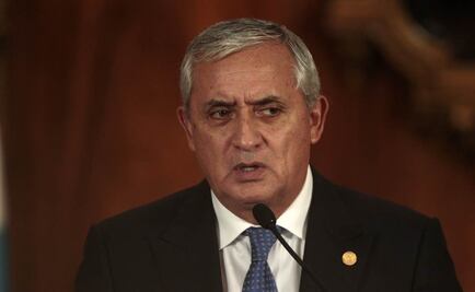 Retiran inmunidad a Otto Pérez Molina
