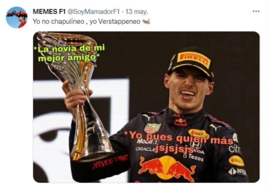 Los memes que dejó la decisión de Red Bull de dejar segundo a Checo Pérez  