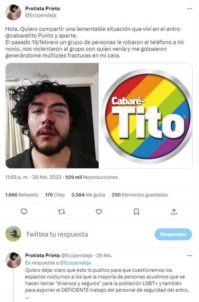 FOTO: tomada de Twitter/ EL UNIVERSAL/