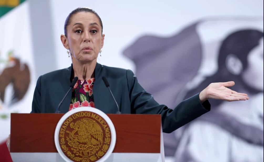 La presidenta Claudia Sheinbaum afirmó que la decisión de Correos de México de suspender temporalmente los envíos hacia Estados Unidos tiene que ver con la falta de definición de ese país, para el cobro de 25% en impuestos a los paquetes con un valor menor a los 800 dólares. Foto:  Fernanda Rojas/EL UNIVERSAL