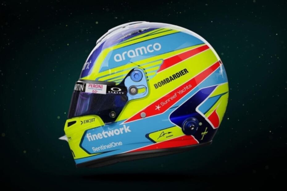 Galería: Así lucen los cascos que usarán los pilotos de Fórmula 1