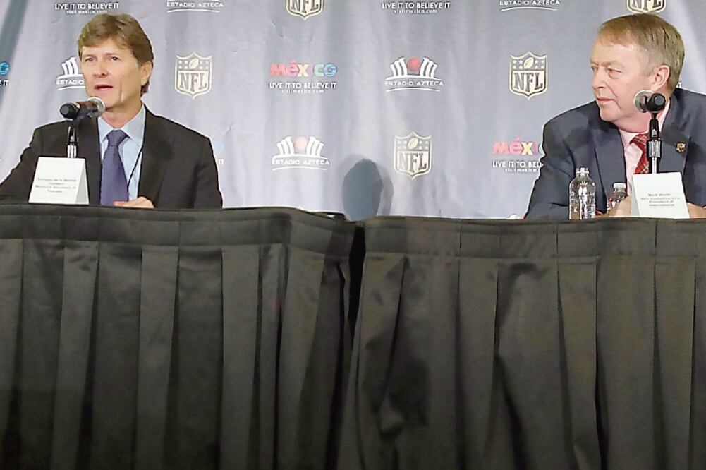 De la Madrid, funcionario de turismo, estuvo en el anuncio oficial (IVÁN PIRRÓN. EL UNIVERSAL)