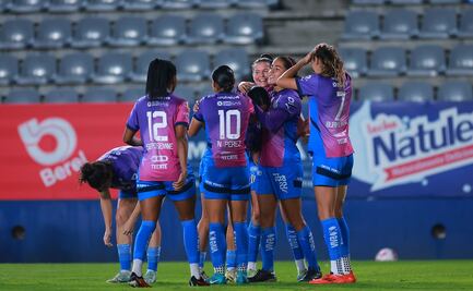Rayadas de Monterrey golean y se imponen ante Pachuca en la Semifinal de Ida de la Liga MX Femenil 