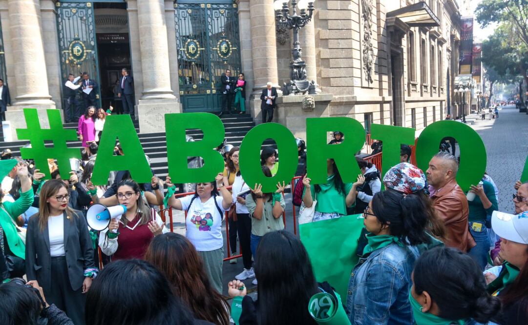 Uno de los temas que analizará la siguiente legislatura en el Congreso de la CDMX será la despenalización del aborto (Fotos: Axel Sánchez/ El Universal)