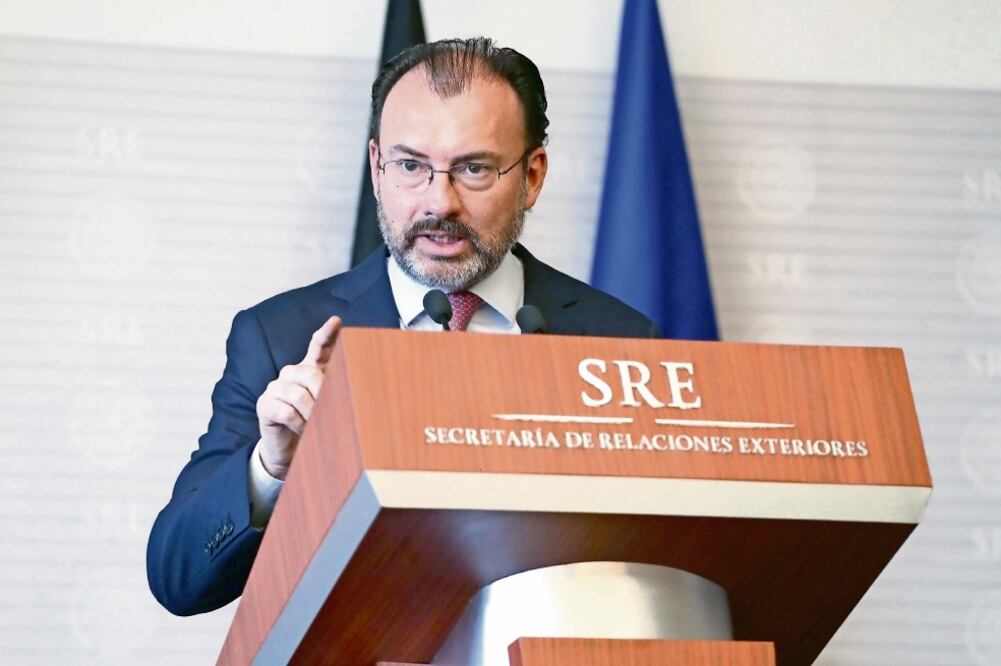 El secretario de Relaciones Exteriores, Luis Videgaray, inauguró el diálogo Impulsar la Aplicación de la Agenda 2030 con un Enfoque de Género. (BERENICE FREGOSO. EL UNIVERSAL)