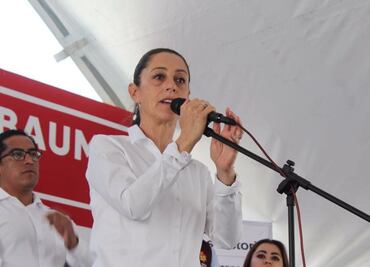 "Que Amieva deje de hacer campaña", pide Sheinbaum