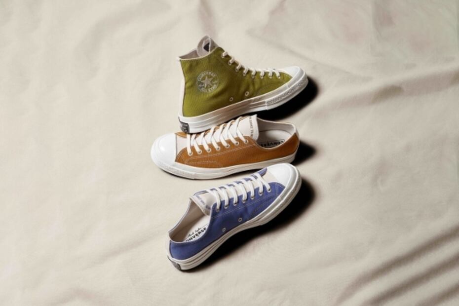 Lanzan Converse con residuos reciclados