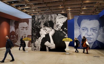 Frida Kahlo y Diego Rivera protagonizan muestra en Moscú