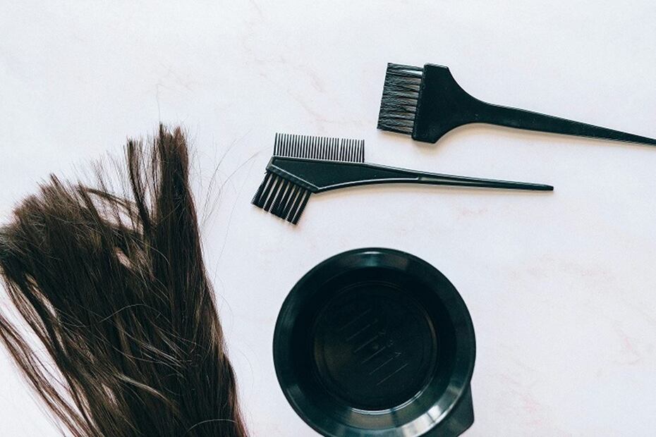 Tinte de cabello. Foto: Pexels