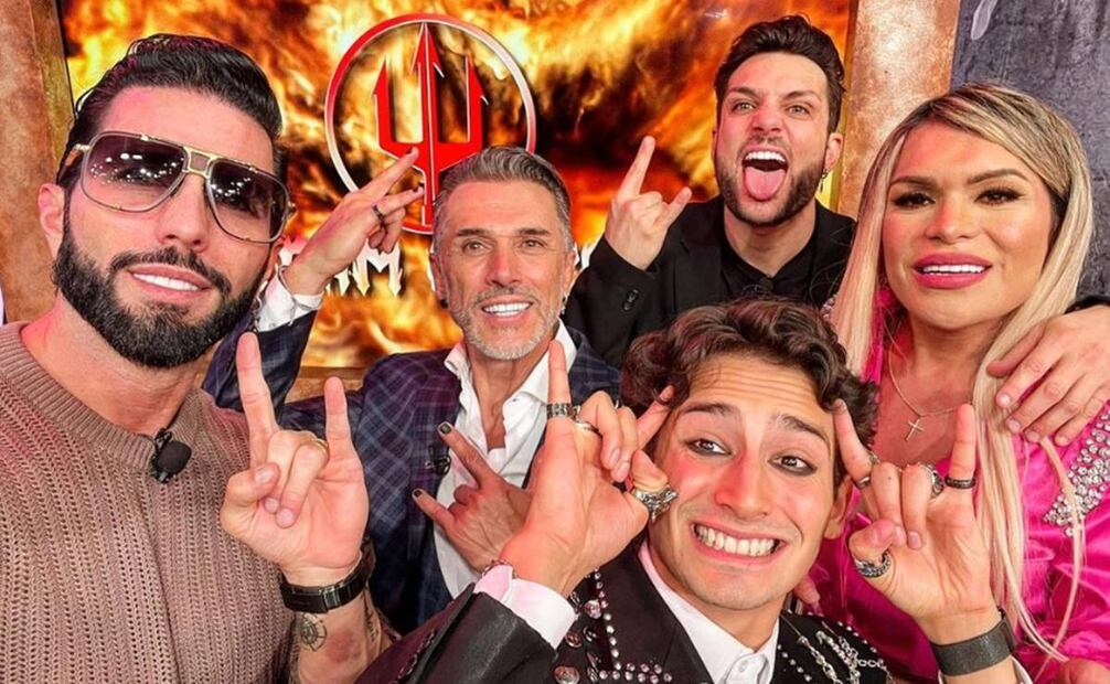 El team infierno llegó a la final de "La casa de los famosos México". Foto: Captura de pantalla "Hoy".