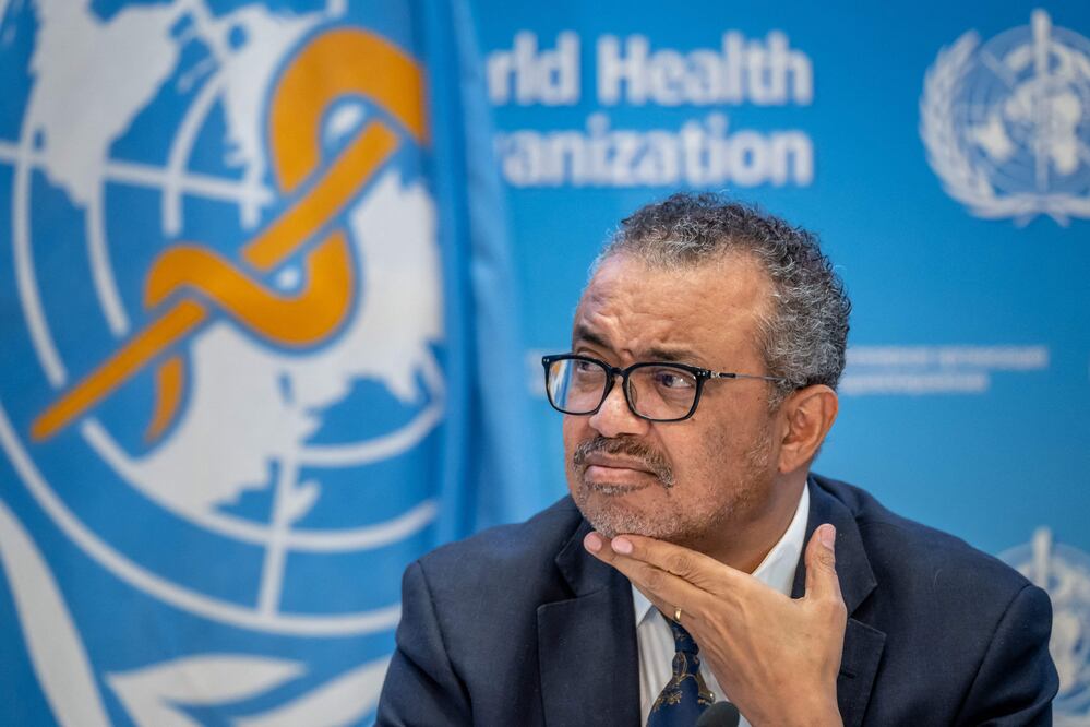 Tedros Adhanom Ghebreyesus, director general de la OMS / FOTO: AFP