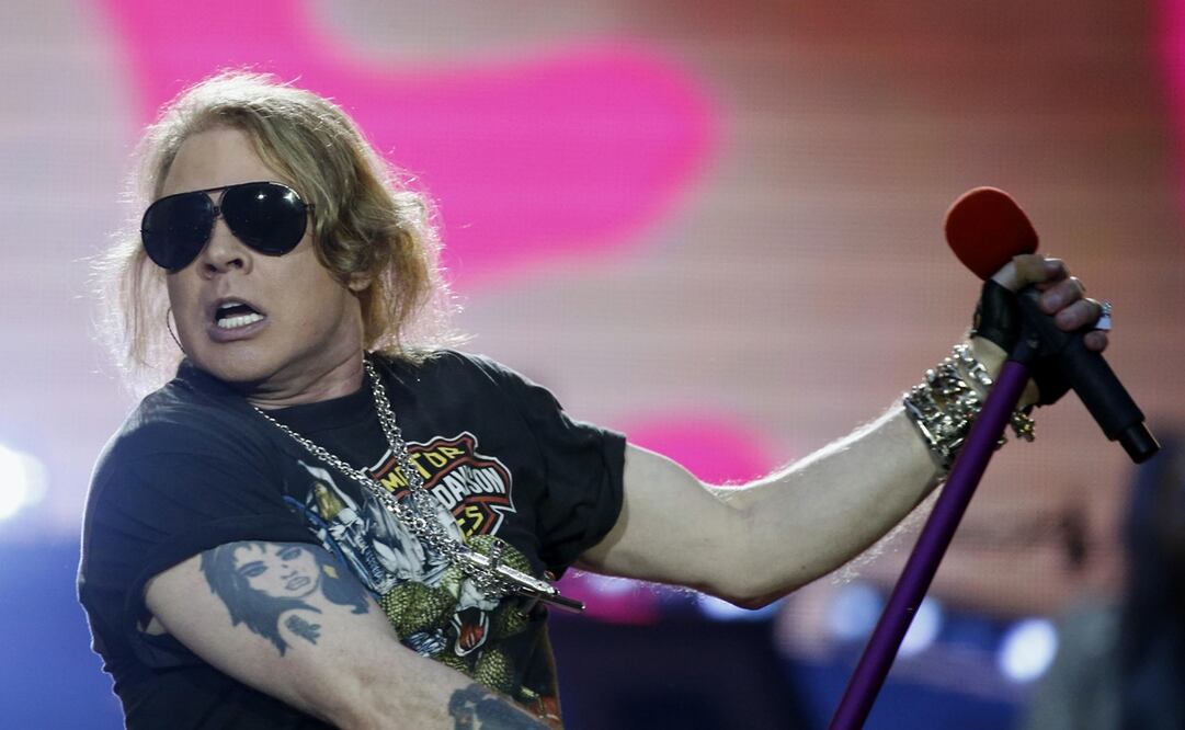 Axl Rose. Foto: Archivo EFE