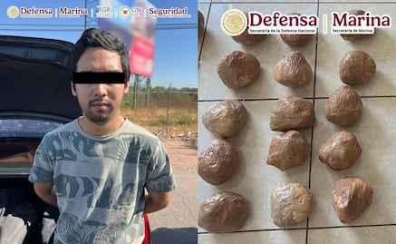 Detienen a sujeto con 2 maletas en Sinaloa; transportaba 54 paquetes de fentanilo y dosis de cristal