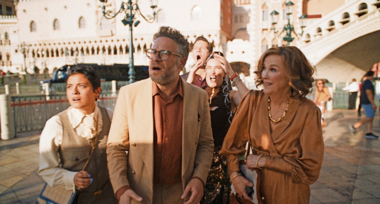 The Studio, nominada a Serie de comedia, explora la tensión existente entre el arte cinematográfico y la presión del negocio comercial. Foto: Apple TV+