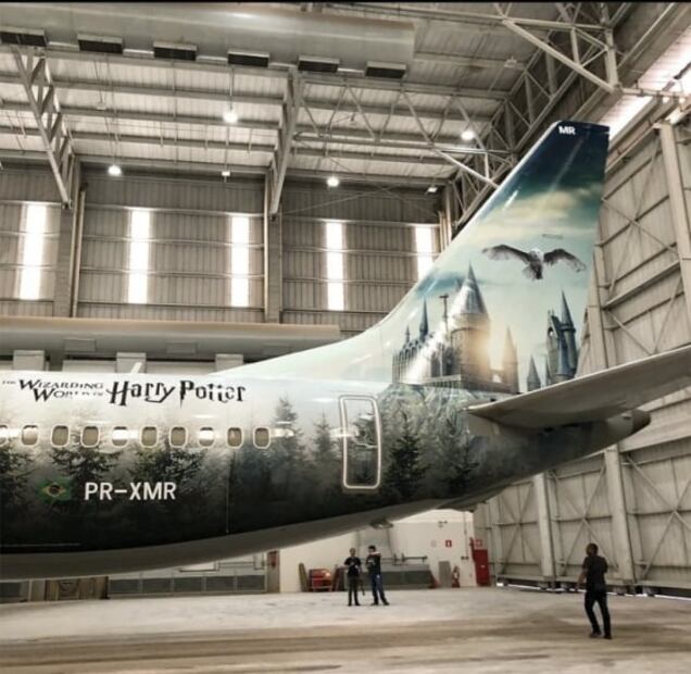 Así es el primer avión temático de Harry Potter