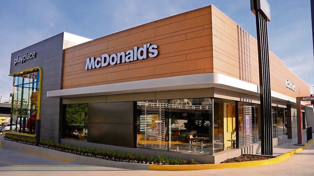 Las ventas en las tiendas de McDonald’s se redujeron un 1%. Foto: Archivo