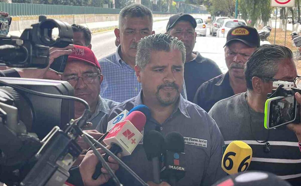Ernesto Flores, Vicepresidente en la Zona Metropolitana de la AMOTAC. Foto: Arturo Contreras. EL UNIVERSAL