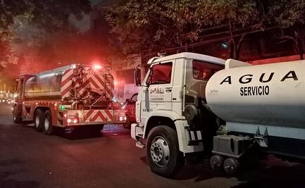 Se registra incendio en fábrica de la colonia Obrera; bomberos trabajan en la zona