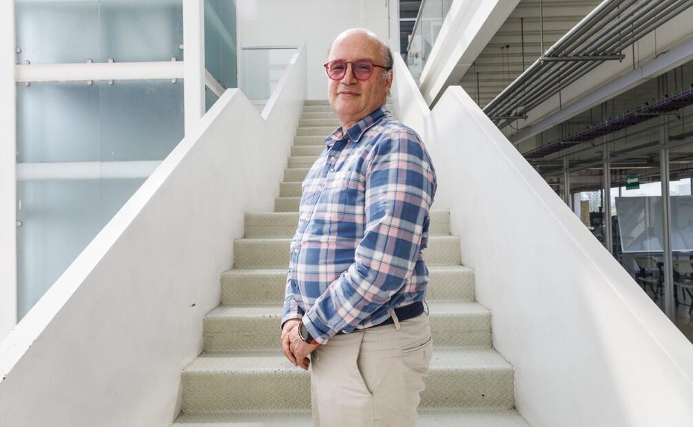Alejandro Ramírez Reivich, ingeniero del Centro de Diseño Mecánico e Innovación Tecnológica de la Facultad de Ingeniería de la UNAM. | FOTO: Yaretzi Osnaya.