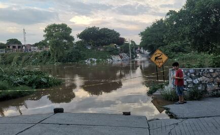 Preparan albergues ante riesgo de desbordamiento de río en Oaxaca