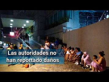Serie de sismos por la madrugada sacuden a Guerrero