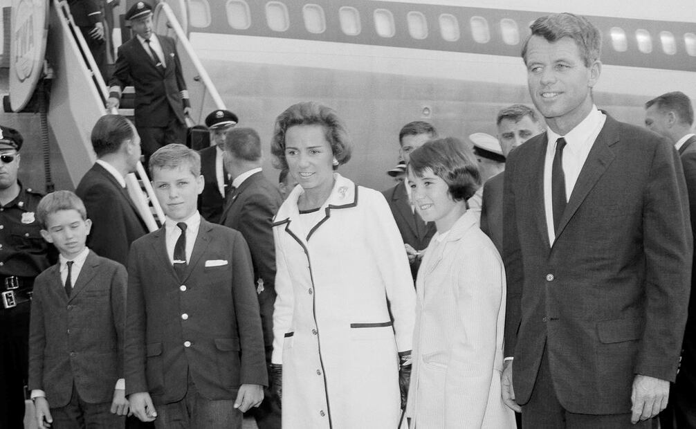 Ethel Kennedy y Robert F. Kennedy. Foto: AP