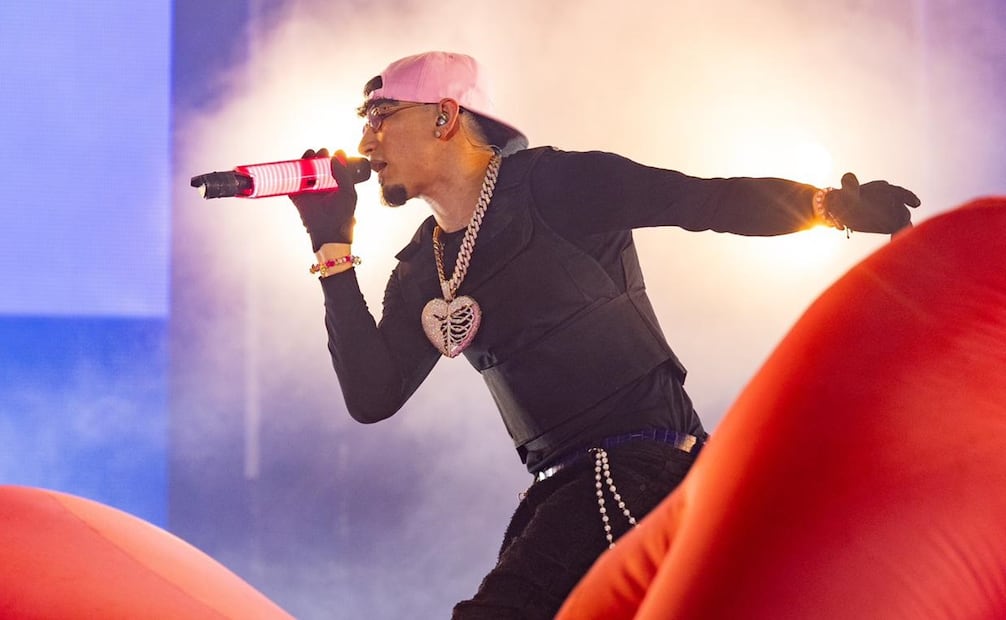 Courtz agradeció al público mexicano por el recibimiento. Foto: Hugo Salvador/ EL UNIVERSAL.