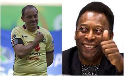 El día que Pelé llamó "Héroe de Tepito" a Cuauhtémoc Blanco