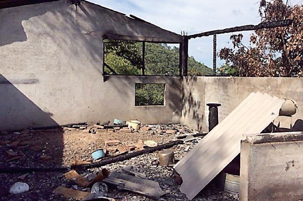 Los talamontes secuestraron y ejecutaron a varios habitantes que se rehusaban a salir de sus casas (FOTOS: CECILIO PINEDA)
