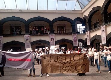 “¡Justicia para Bosco!”, exigen habitantes de Melchor Ocampo para secretario general del PAN asesinado