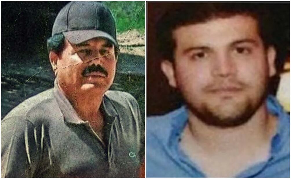 Ismael Zambada García (El Mayo) y Joaquín Guzmán López. Fotos: Fotoarte / X (@ultimahoraenx)