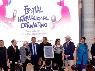 Comienza el 51 Festival Cervantino con funcionarios internacionales y premiación