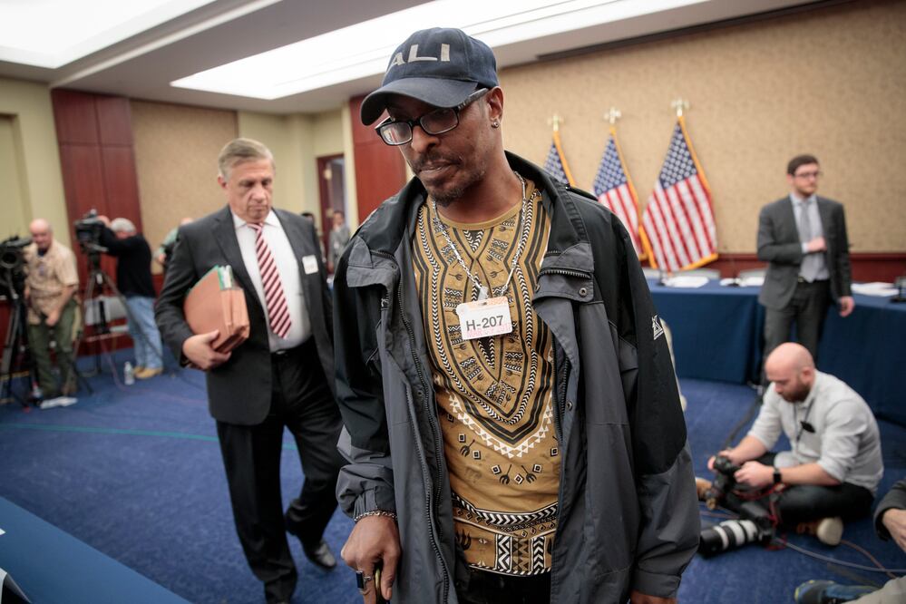 Muhammad Ali Jr., hijo del famoso boxeador (Foto: AP)