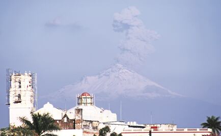 Volcán Popocatépetl emite 406 exhalaciones en las últimas 24 horas