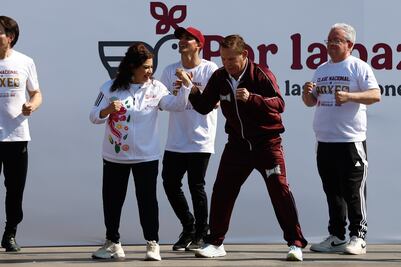 Boxean 42 mil personas en el Zócalo de la CDMX; actividad concluye con saldo blanco 