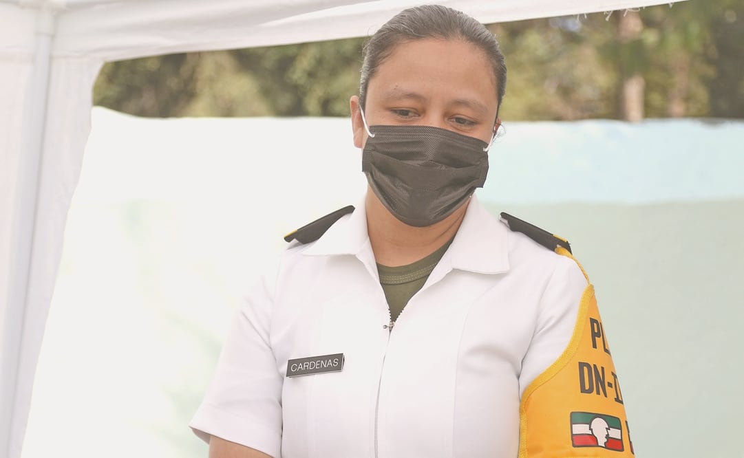 Sandra Cárdenas dice que es triste ver cómo se escapan vidas por el virus en los hospitales. Foto: Carlos Mejía. EL UNIVERSAL