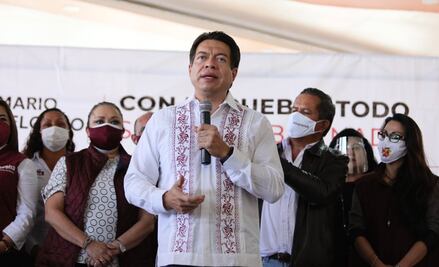 Hay empate y habrá nueva encuesta: responde Mario Delgado a Muñoz Ledo