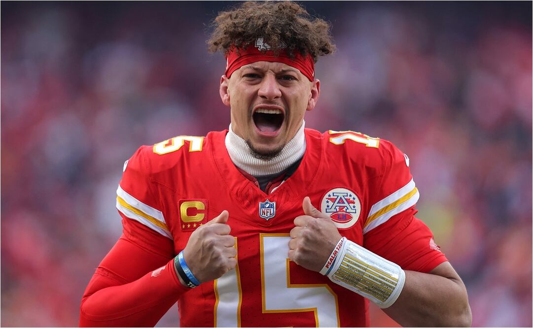 Mahomes, el favorito de las IA. FOTO: AFP