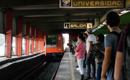 Detienen a sujeto por intentar arrojar a su pareja a las vías del Metro en estación Etiopía 