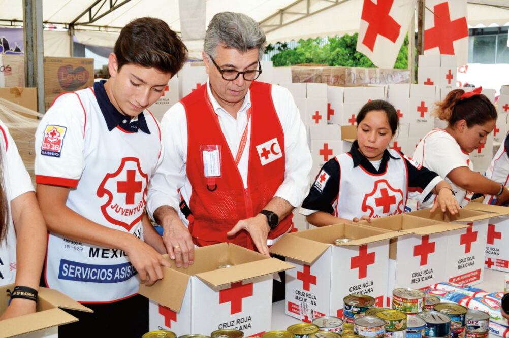 La Federación Internacional de Sociedades de la Cruz Roja asegura que reconstruir los daños que dejó el 19-S en México tardará hasta tres años. (CRUZ ROJA)