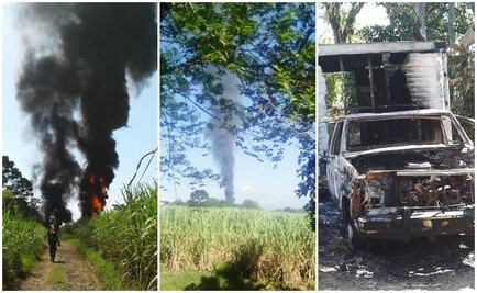 Explota ducto de Pemex en Veracruz; no hay lesionados