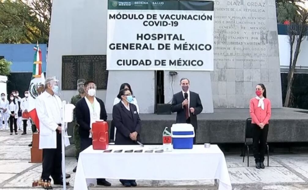 México cumple un año de aplicación de vacunas contra Covid-19 “con una luz de esperanza”