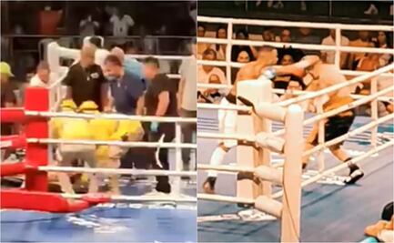 El boxeador Luis Quiñones termina en coma tras sufrir nocaut; salió del ring en camilla