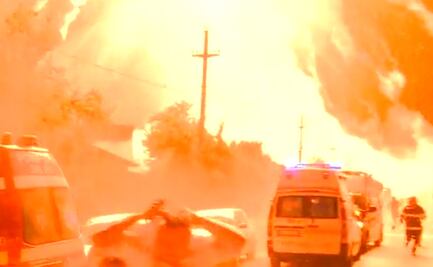 Explosiones cerca de una estación de gas natural en Bucarest dejan 1 muerto y al menos 46 heridos