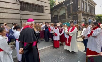 "Las madres buscadoras viven el Viacrucis a diario", dice obispo en Morelos; realizan Pasión de Cristo en Cuernavaca
