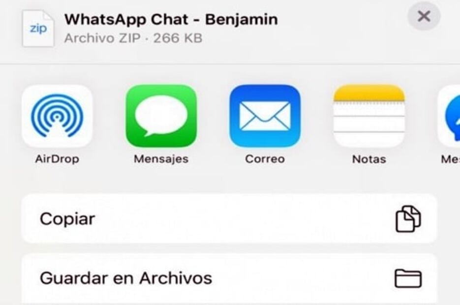 Cómo guardar una conversación de WhatsApp