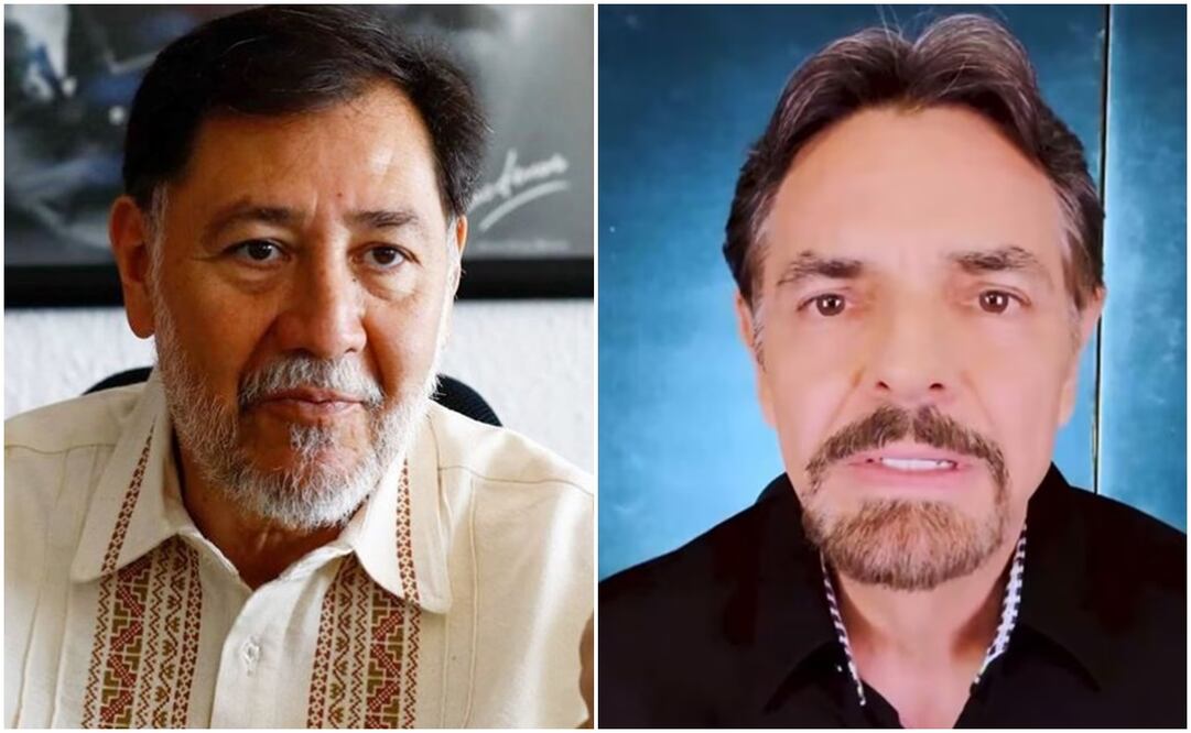 Eugenio Derbez y Gerardo Fernández Noroña . Foto: Especial