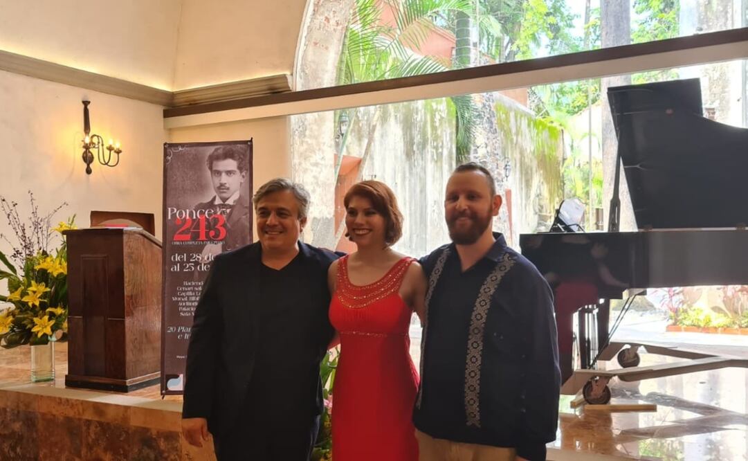 El primer concierto del programa fue el 28 de julio en la Hacienda de Cortés en Cuernavaca, Morelos, con la presencia de Rodrigo Acevedo Traba y Bárbara Prado. Foto: Omar Herrera