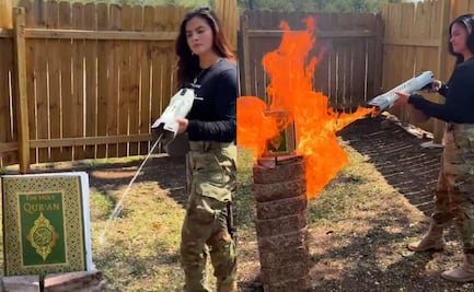 Candidata republicana al Congreso de Texas quema libro de Corán; Valentina Gómez afirma que "bombardeará" a los terroristas